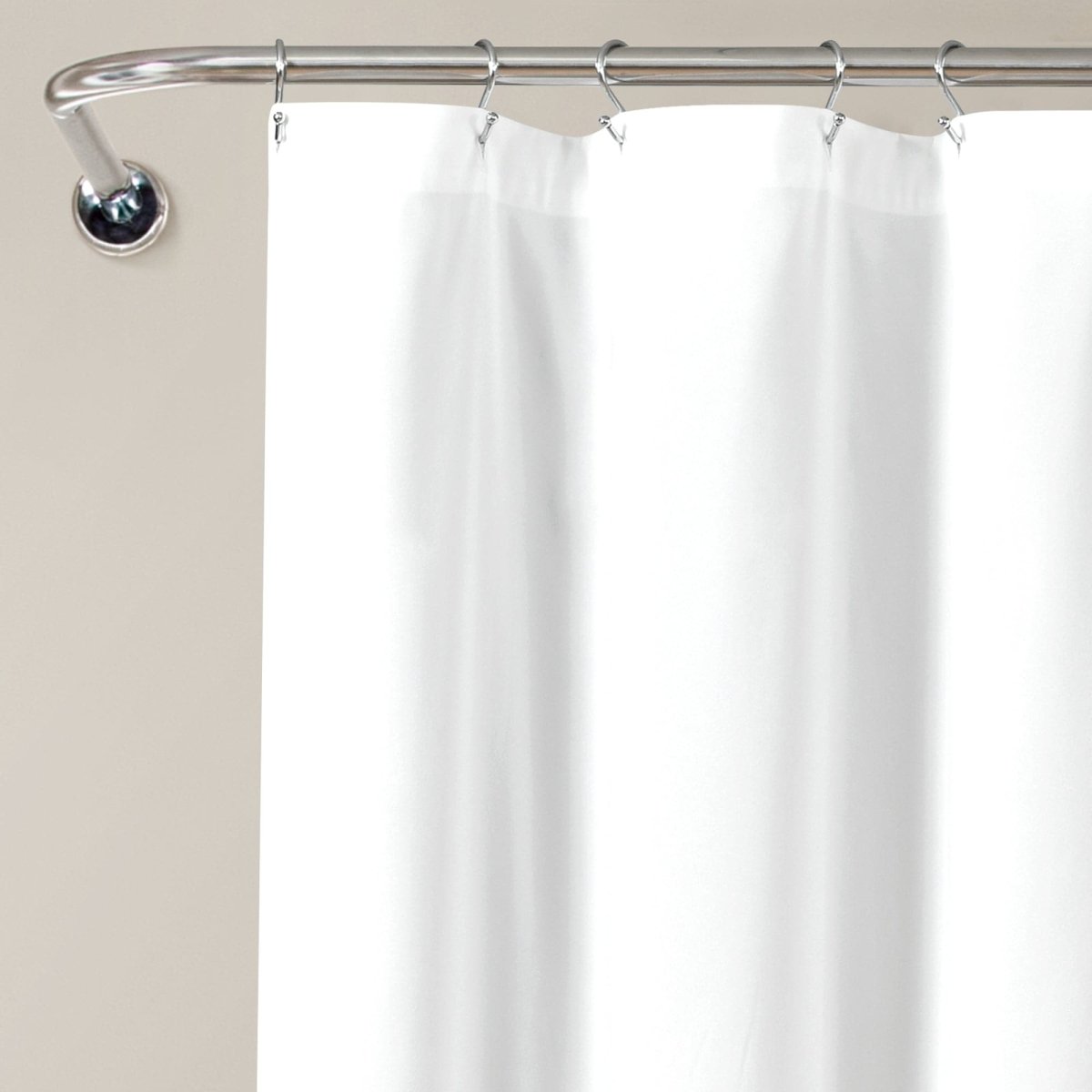 LushDecor Allison Ruffle Shower Curtain - view 2