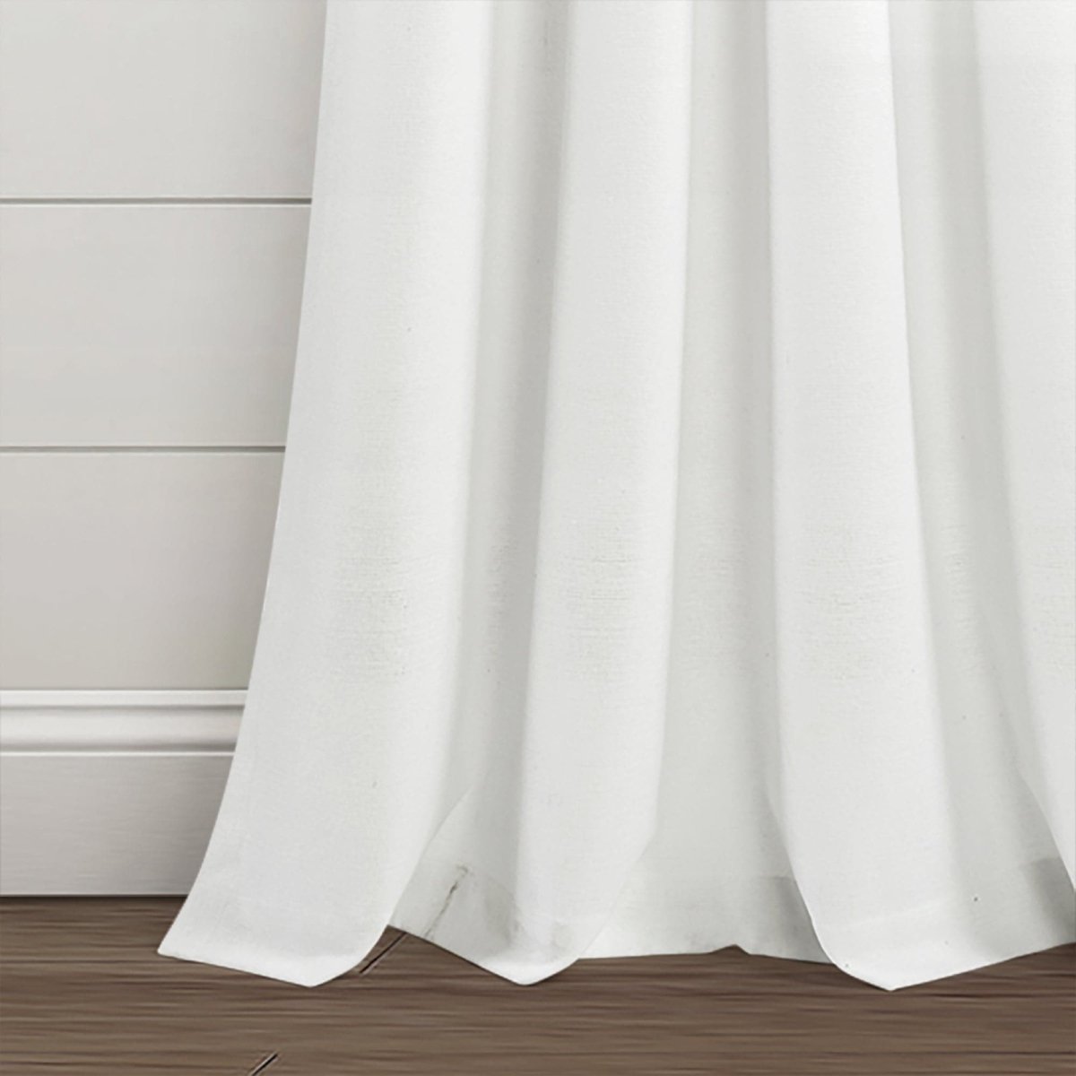 Farmhouse Boho Stripe Woven Tassel Recycled Cotton Window Curtain Panel Set