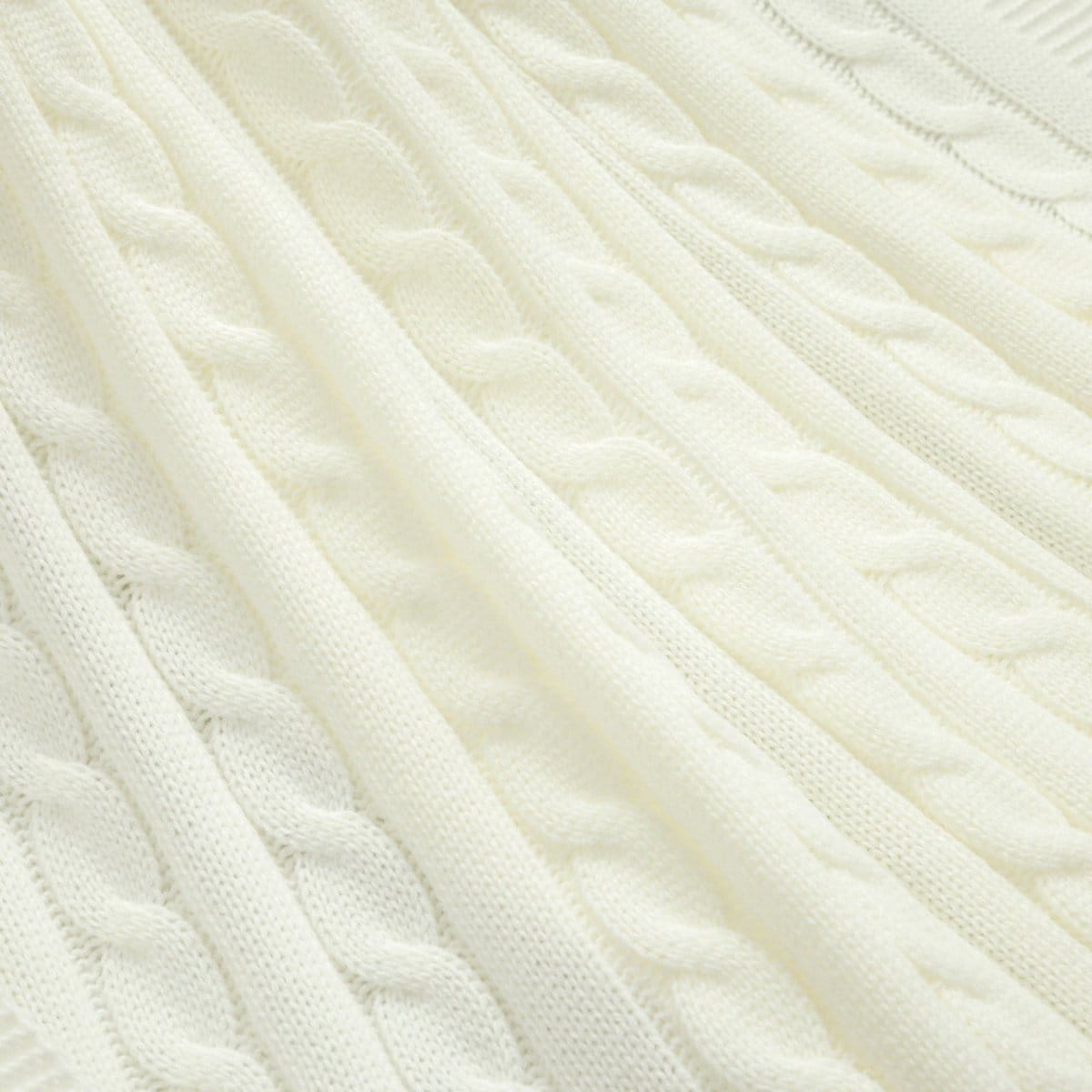 LushDecor Cable Soft Knitted Blanket/Coverlet - view 11