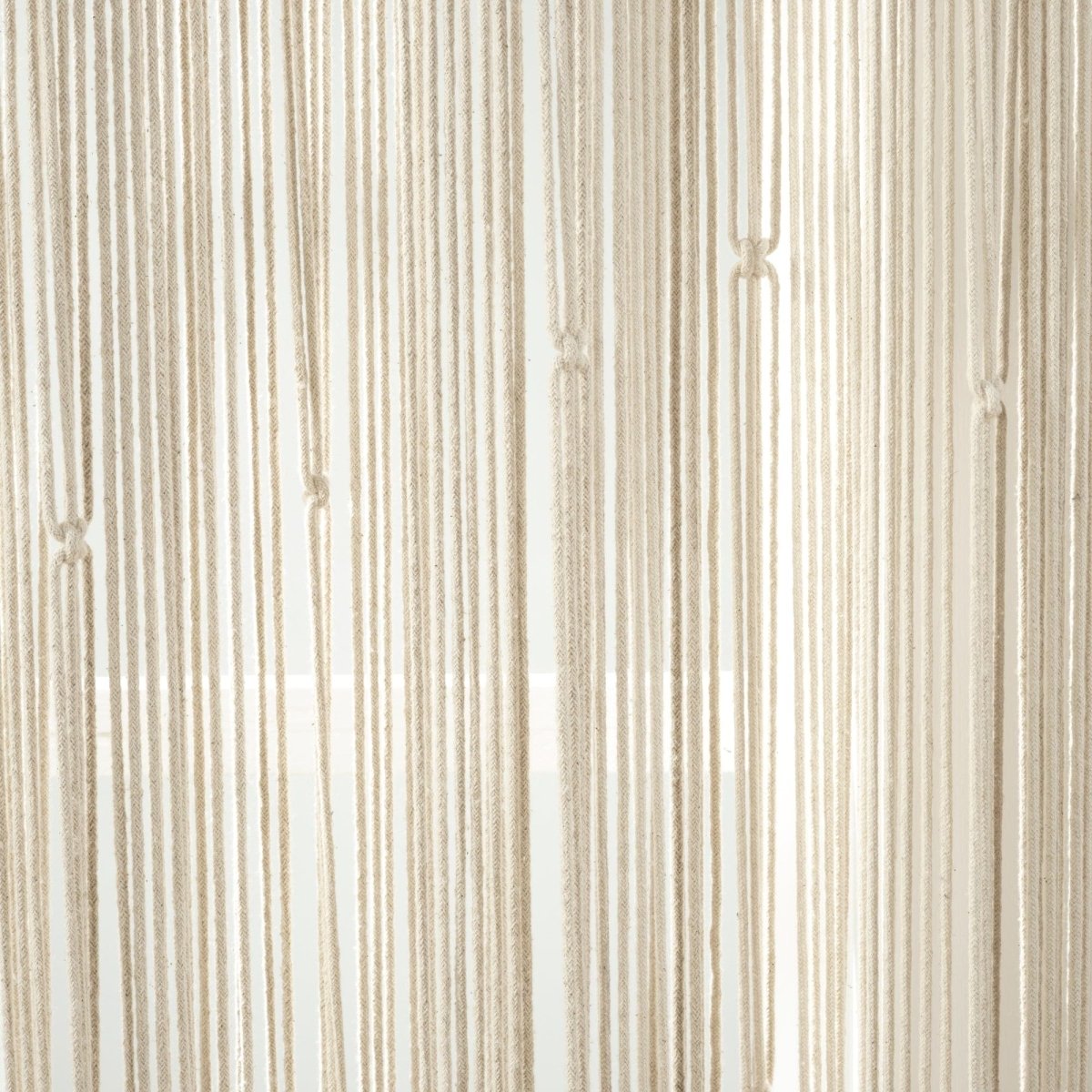 Boho Macrame Leaf Cotton Window Curtain