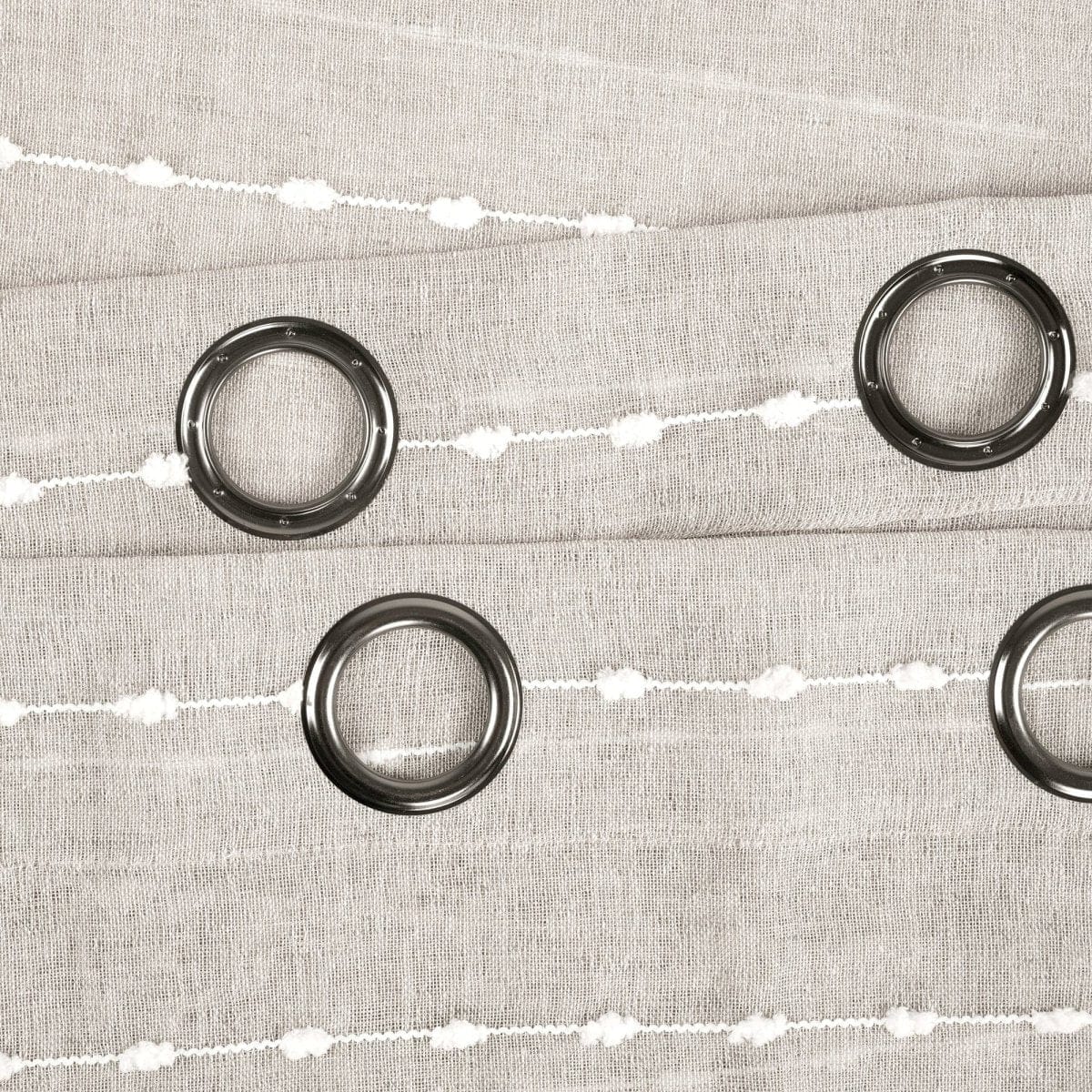 LushDecor Farmhouse Textured Grommet Sheer Ultra Wide Window Curtain Panel - view 6