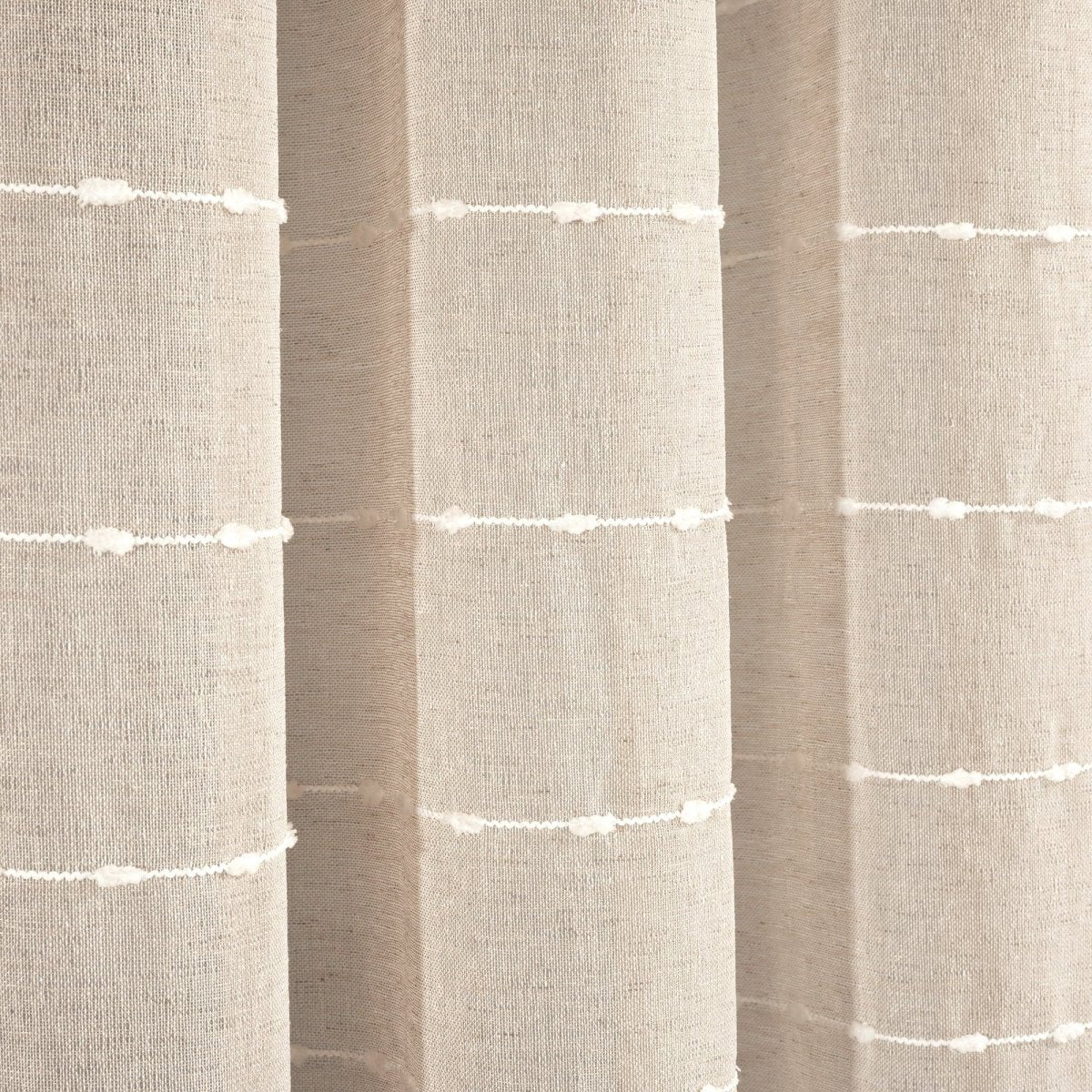 LushDecor Farmhouse Textured Grommet Sheer Ultra Wide Window Curtain Panel - view 18