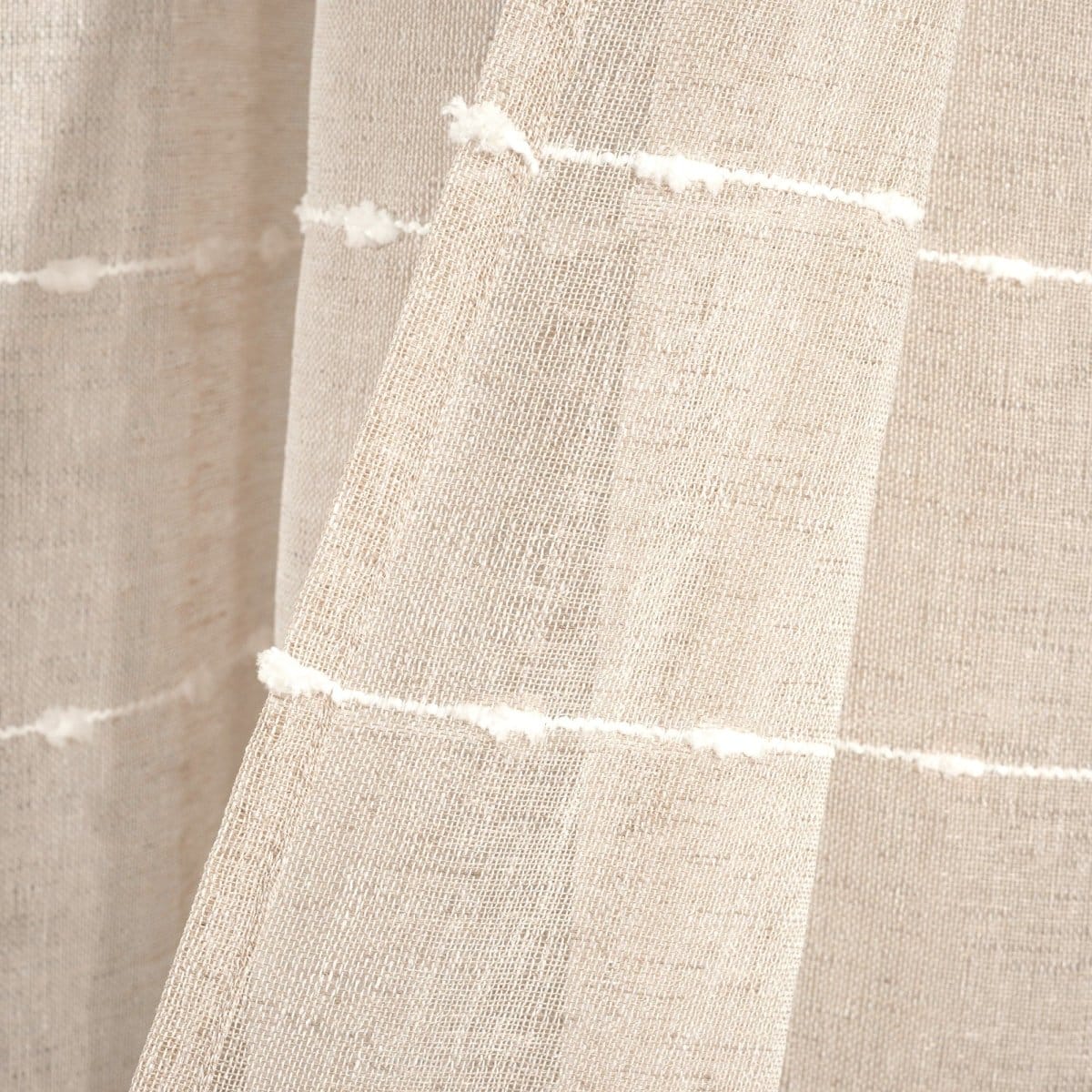 LushDecor Farmhouse Textured Grommet Sheer Ultra Wide Window Curtain Panel - view 20