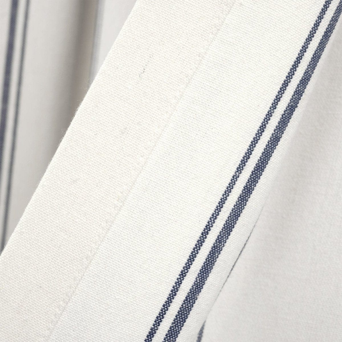 LushDecor Farmhouse Stripe Yarn Dyed Recycled Cotton Blend Valance - view 4