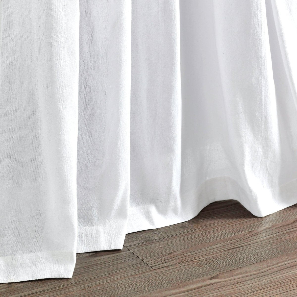 LushDecor Boho Pom Pom Tassel Faux Linen Window Curtain Panel - view 40