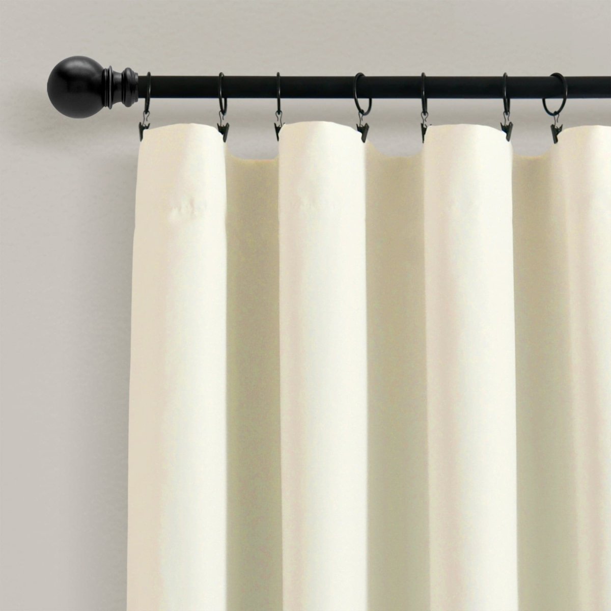 LushDecor Allison Ruffle 100% Blackout Window Curtain Panel - view 15