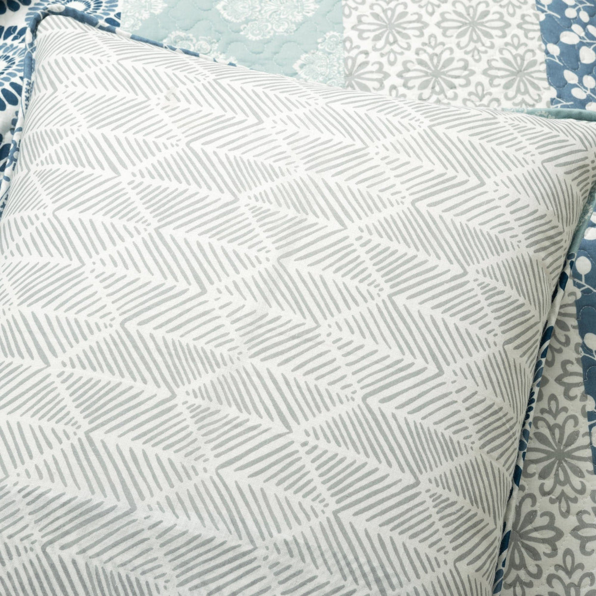 Bohemian Stripe Quilt 3 Piece Set