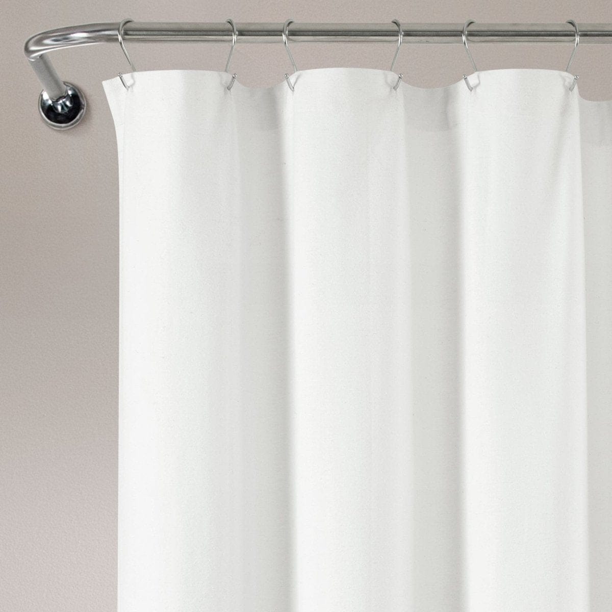 LushDecor Boho Polka Dot Yarn Dyed Recycled Cotton Blend Shower Curtain - view 4