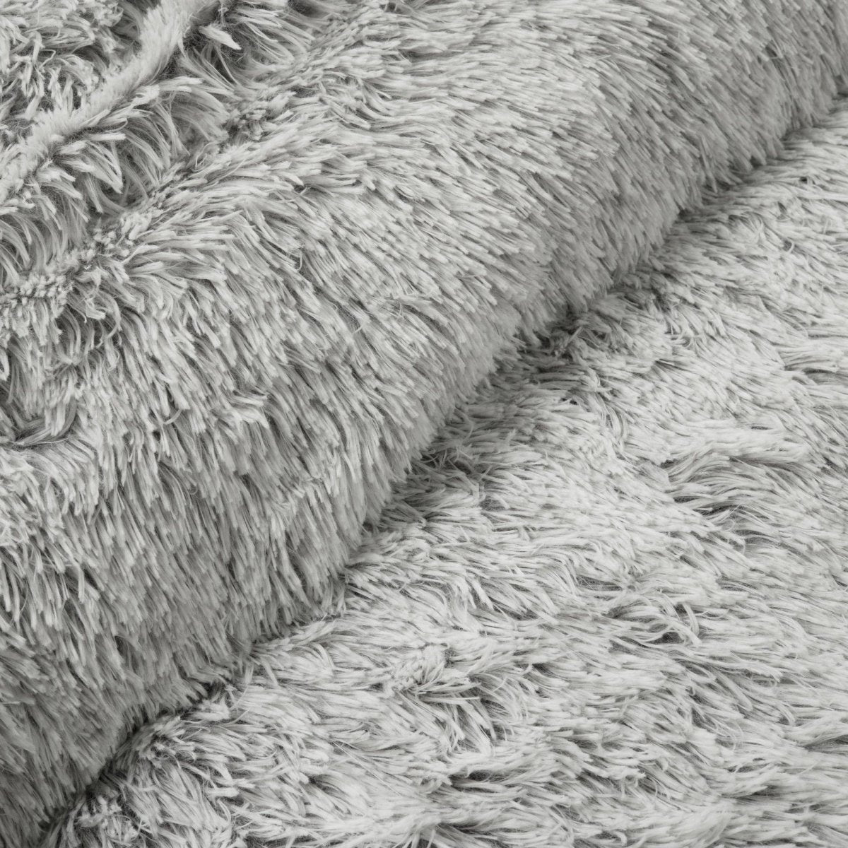 Emma Cozy Ultra Soft Two Tone Faux Fur Comforter Set