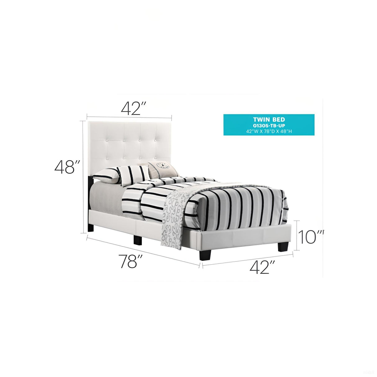 Caldwell - Bed