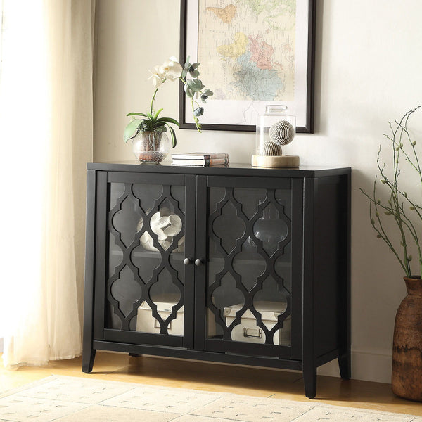 Ceara - Console Cabinet - Black - Best Buy Furniture