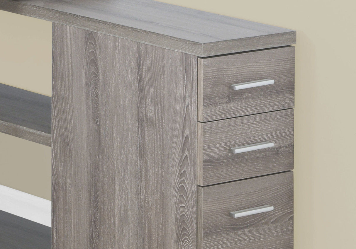 Computer Desk, Home Office, Corner, Left, Right Set - Up, Storage Drawers, L Shape, Laptop, And Contemporary & Modern - Best Buy Furniture