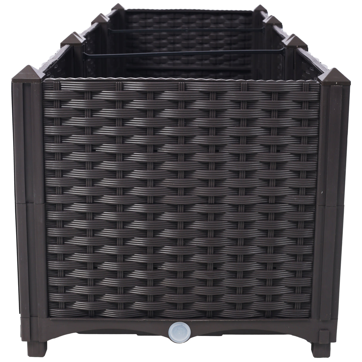 Deep Raised Garden Bed Plastic Planter Boxes