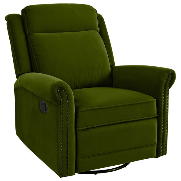 360 Degrees Swivel Recliner Manual Rocking Recliner Home With Adjustable Backrest - Best Buy Furniture