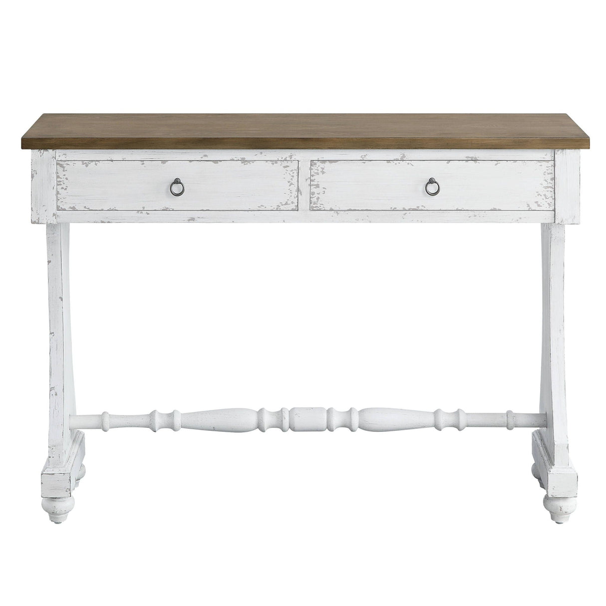 Carminda - Console Table - Antique White - Best Buy Furniture