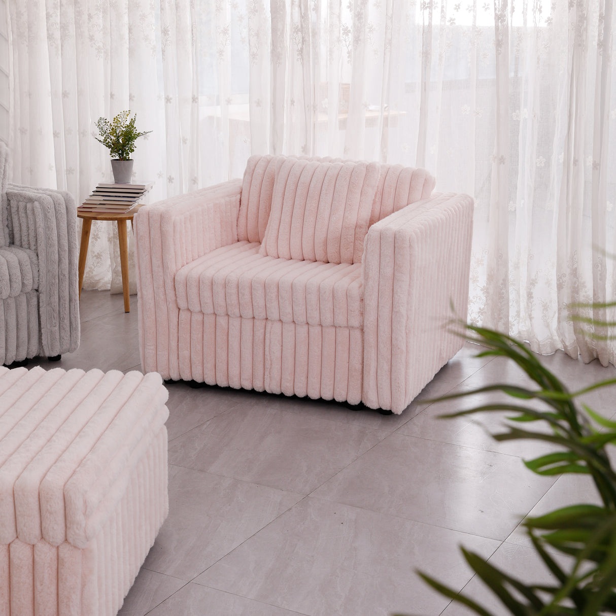 44.9" Soft Modular Sofa Single