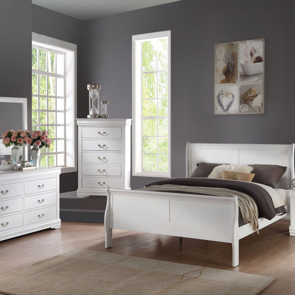 Louis Philippe Sleigh Bedroom Set
