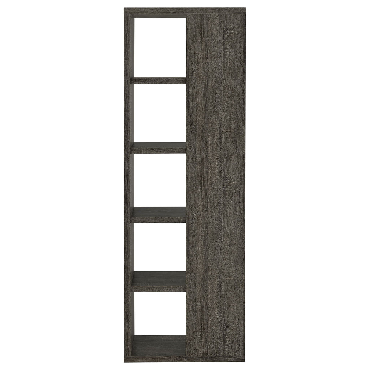 5 Shelf Bookcase - Gray