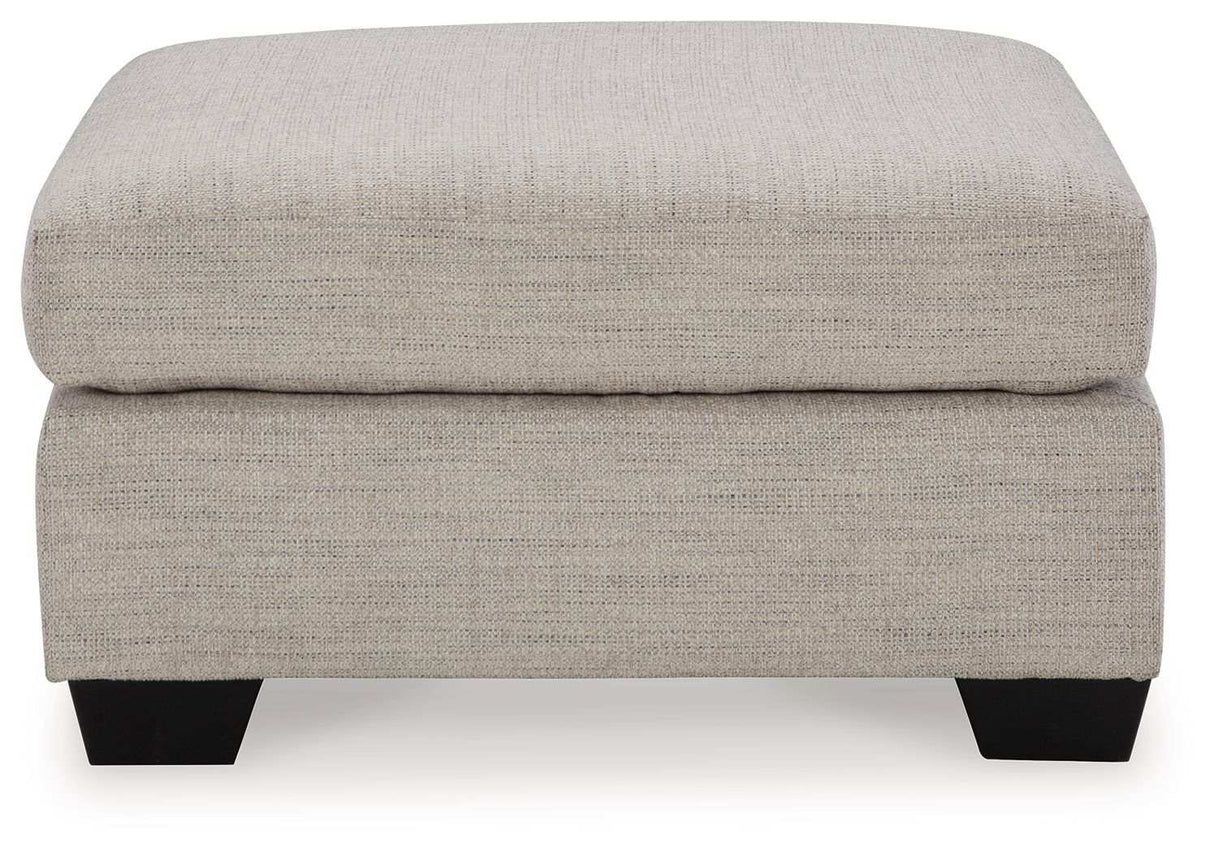 Mahoney - Oversized Accent Ottoman - Best Buy Furniture