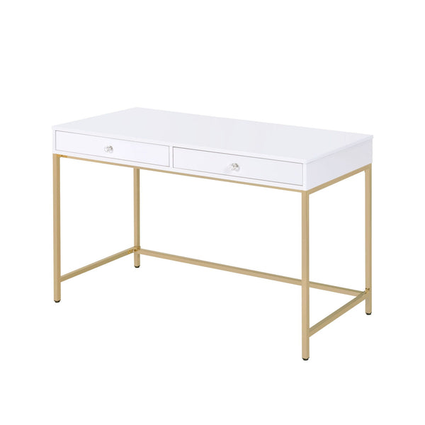 Ottey - High Gloss Writing Desk