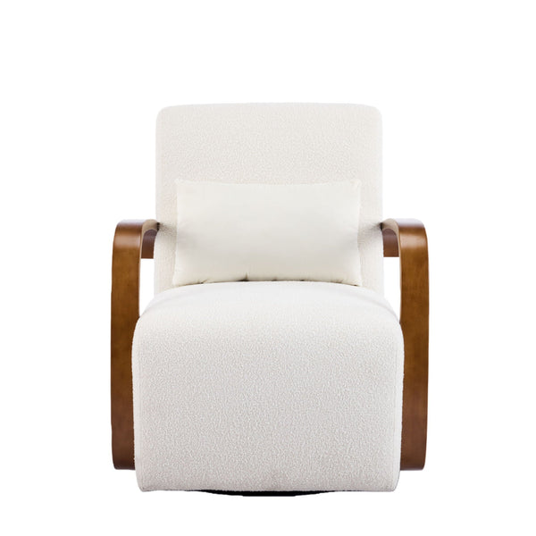 360° Swivel Accent Chair - Beige
