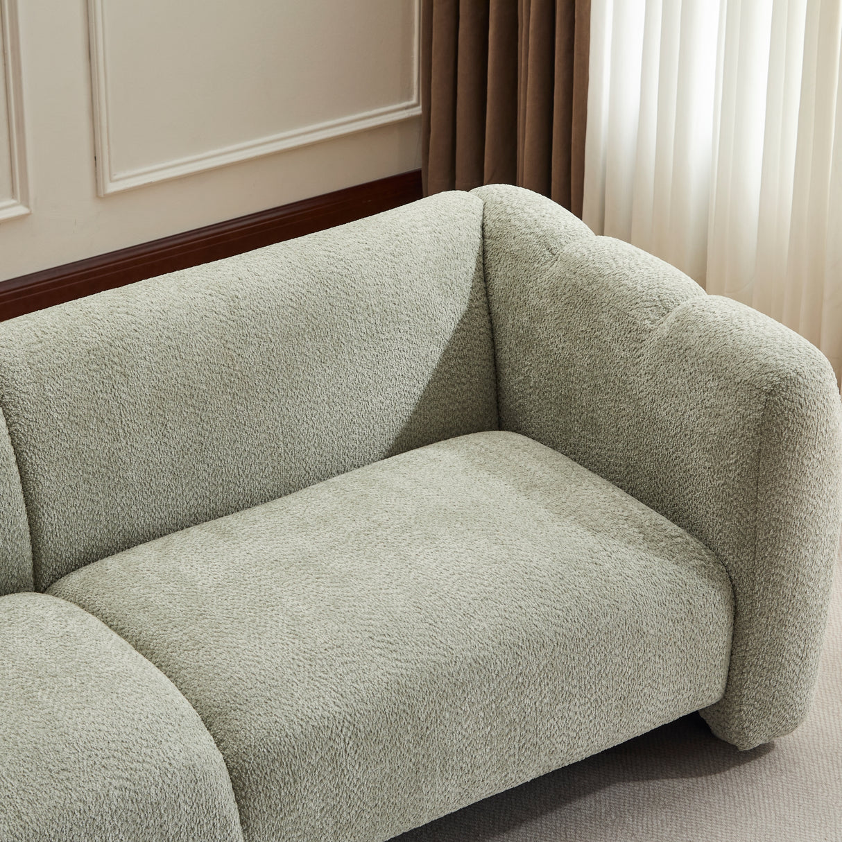 Tonson 83" 3-Seater Sofa with Wave Design
