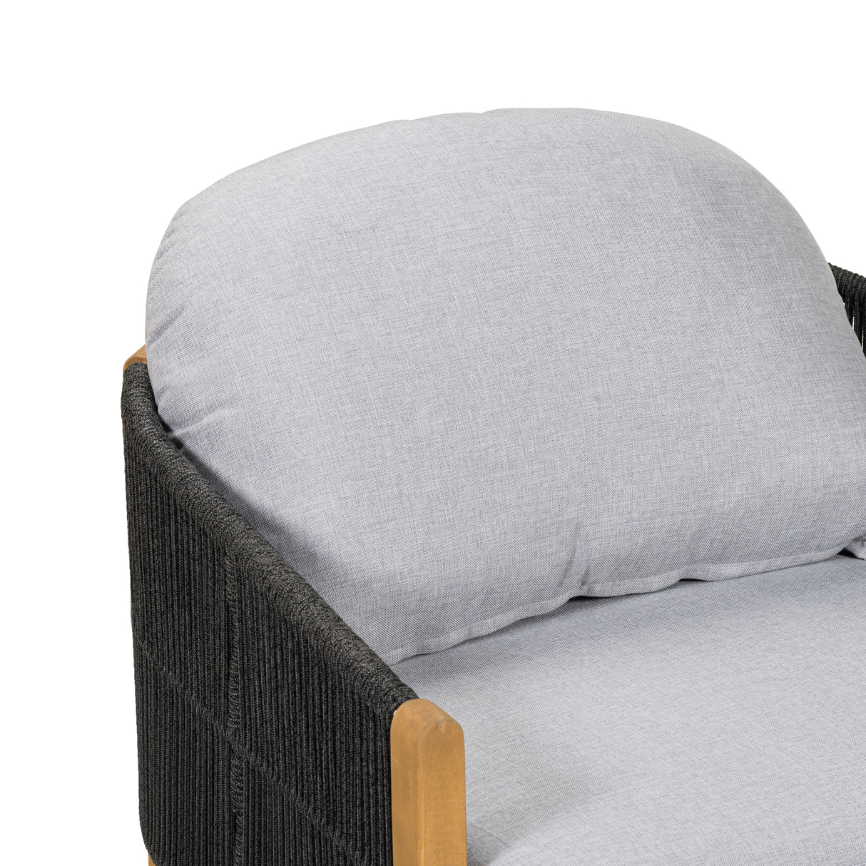 Grotta Outdoor Wood Club Chair