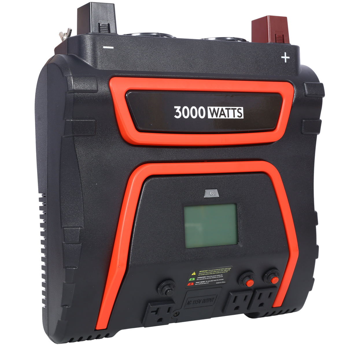 3000 Watt Power Inverter with LED Display - Modified Sine Wave