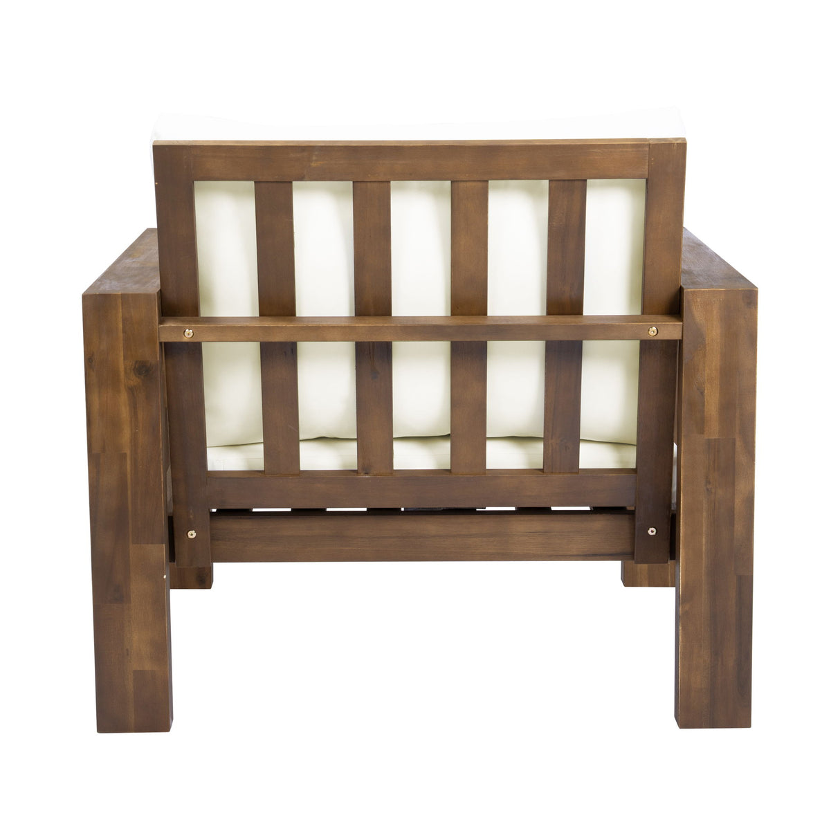 Stylish Outdoor Chair Set With Cushions For Garden (Set of 2)