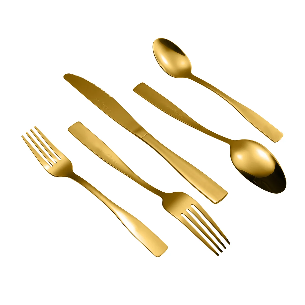 40 Piece Stainless Steel Silverware Set for 8