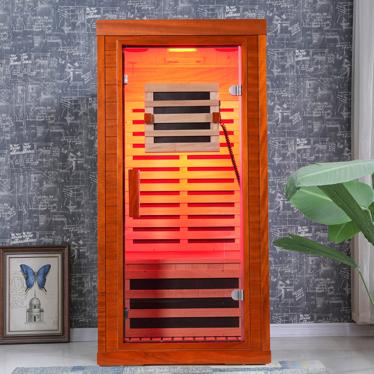 Infrared Sauna with Bluetooth Audio