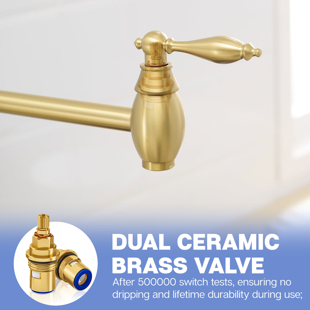 Pot Filler Wall Mount Commercial Pot Filler Faucet