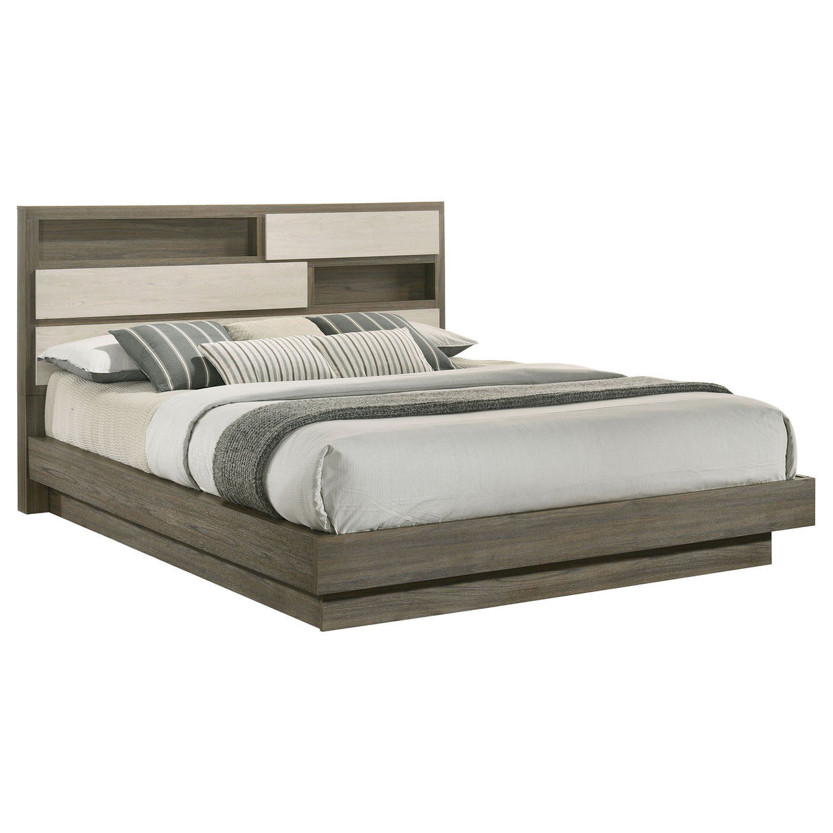 Edmondson - Bookcase Headboard Bed