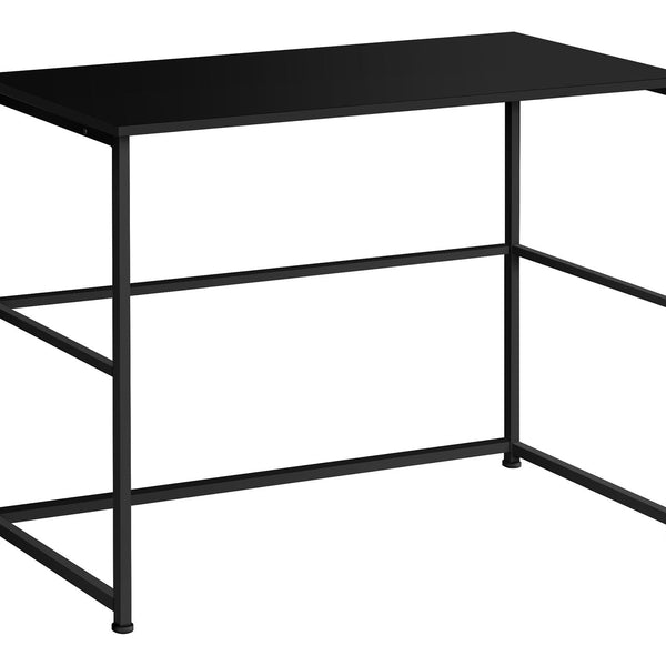 Computer Desk, Home Office, Laptop, Left & Right Set-Up, Storage Drawers, Work, Contemporary, Modern - Black - Best Buy Furniture