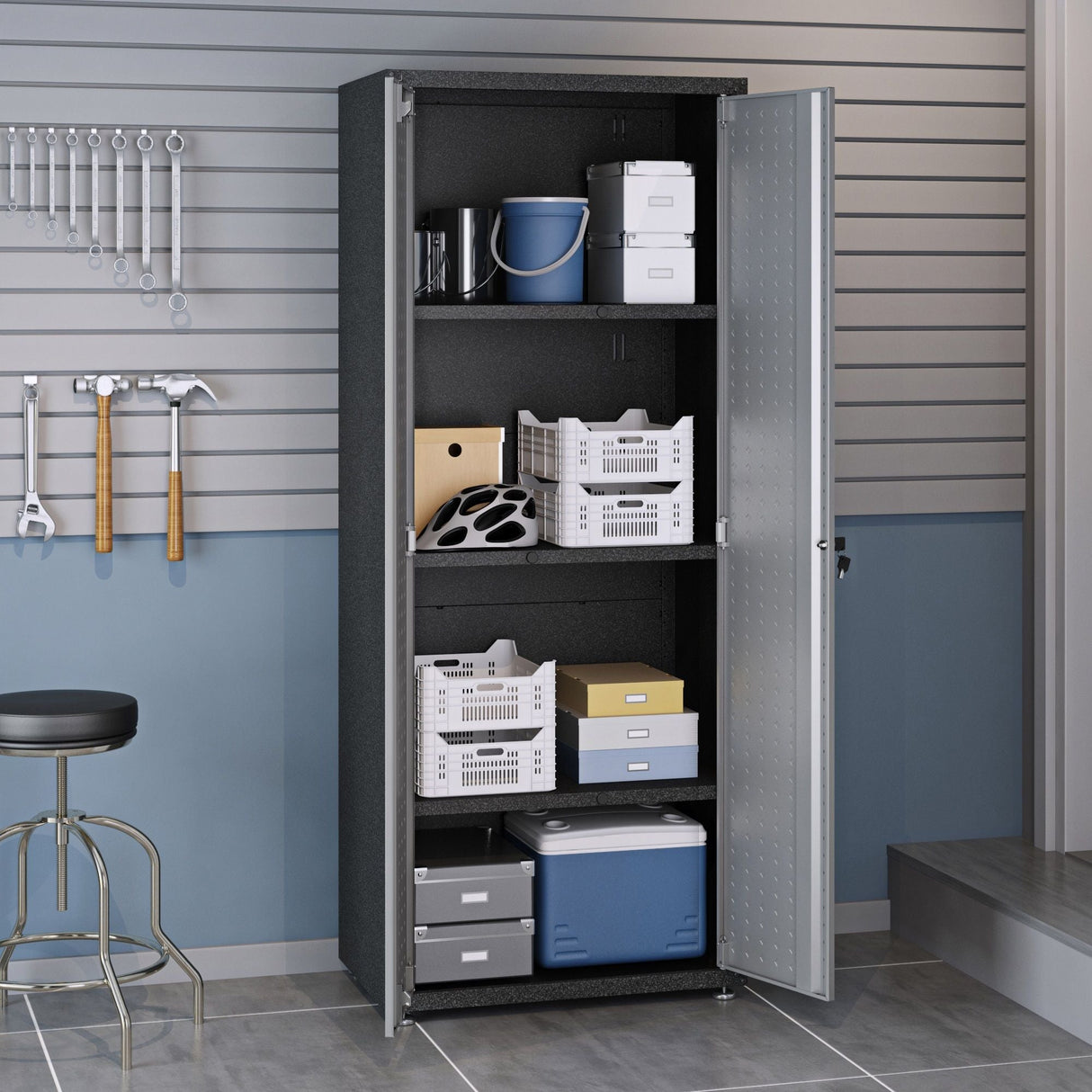 Fortress - Tall Garage Cabinet