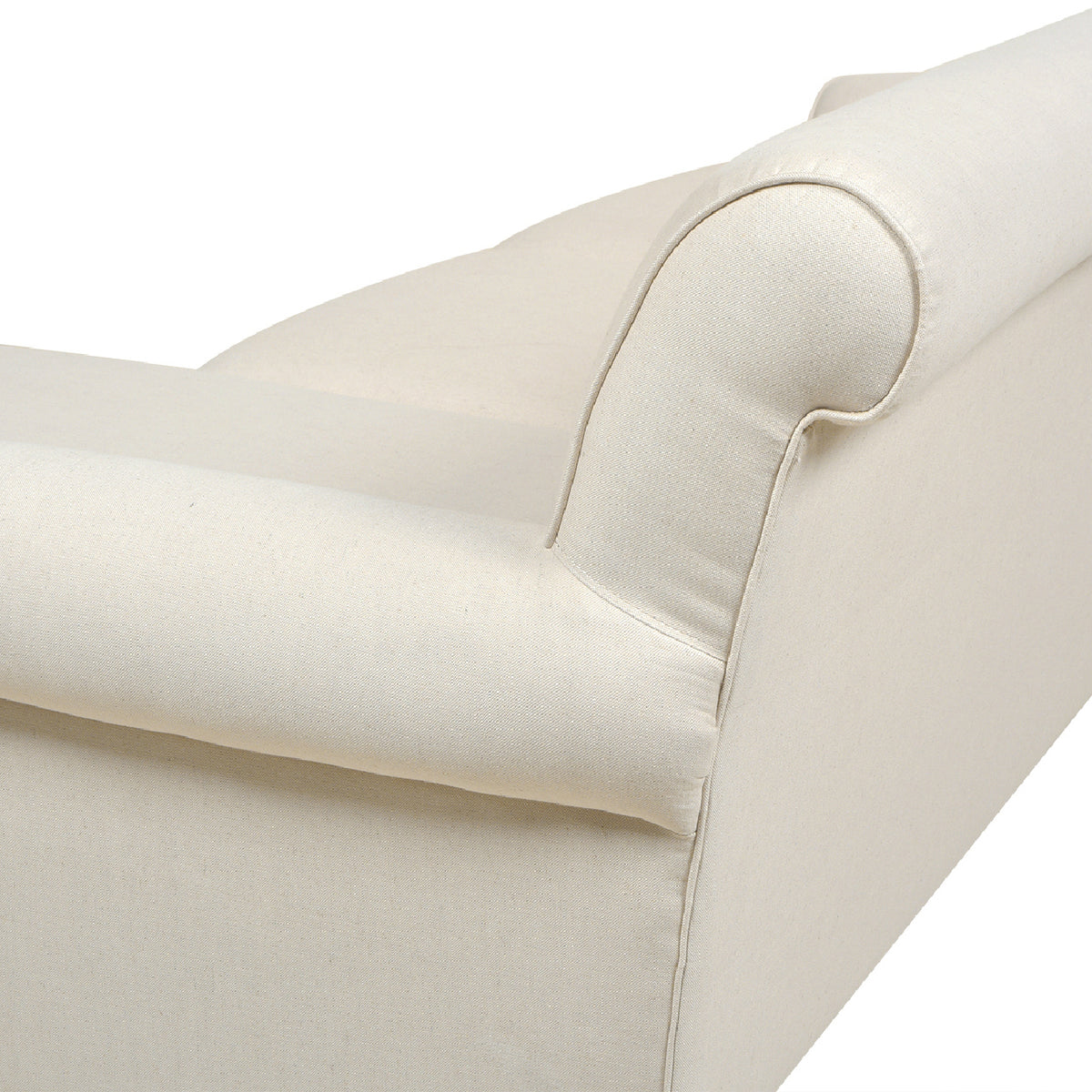 Alana 88-Inch L-Shape Reversible Sectional Sofa, Light Beige Linen