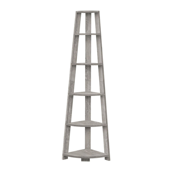 Bookshelf, Bookcase, Etagere, Corner, 5 Tier, For Office, Contemporary & Modern - Best Buy Furniture