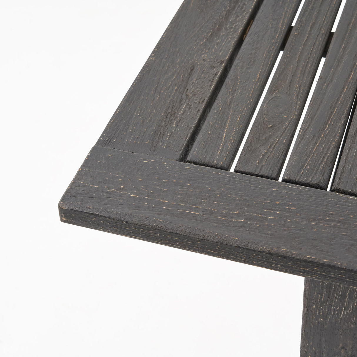 Outdoor Expandable Dining Table With Square Legs