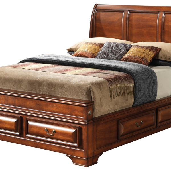 Dovetailed Drawers Storage Bed