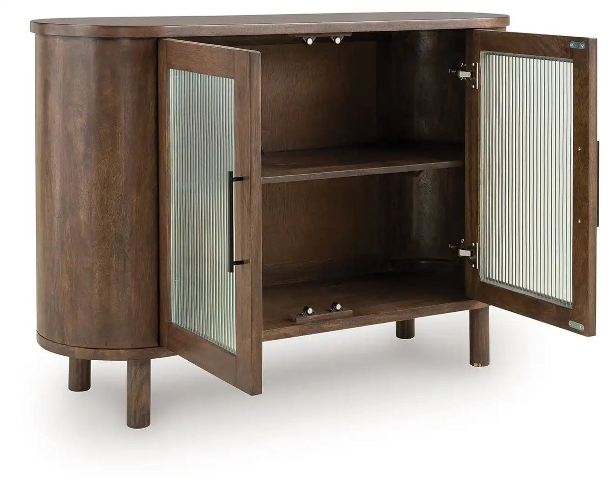 Mayridge - Accent Cabinet - Medium Brown - Best Buy Furniture