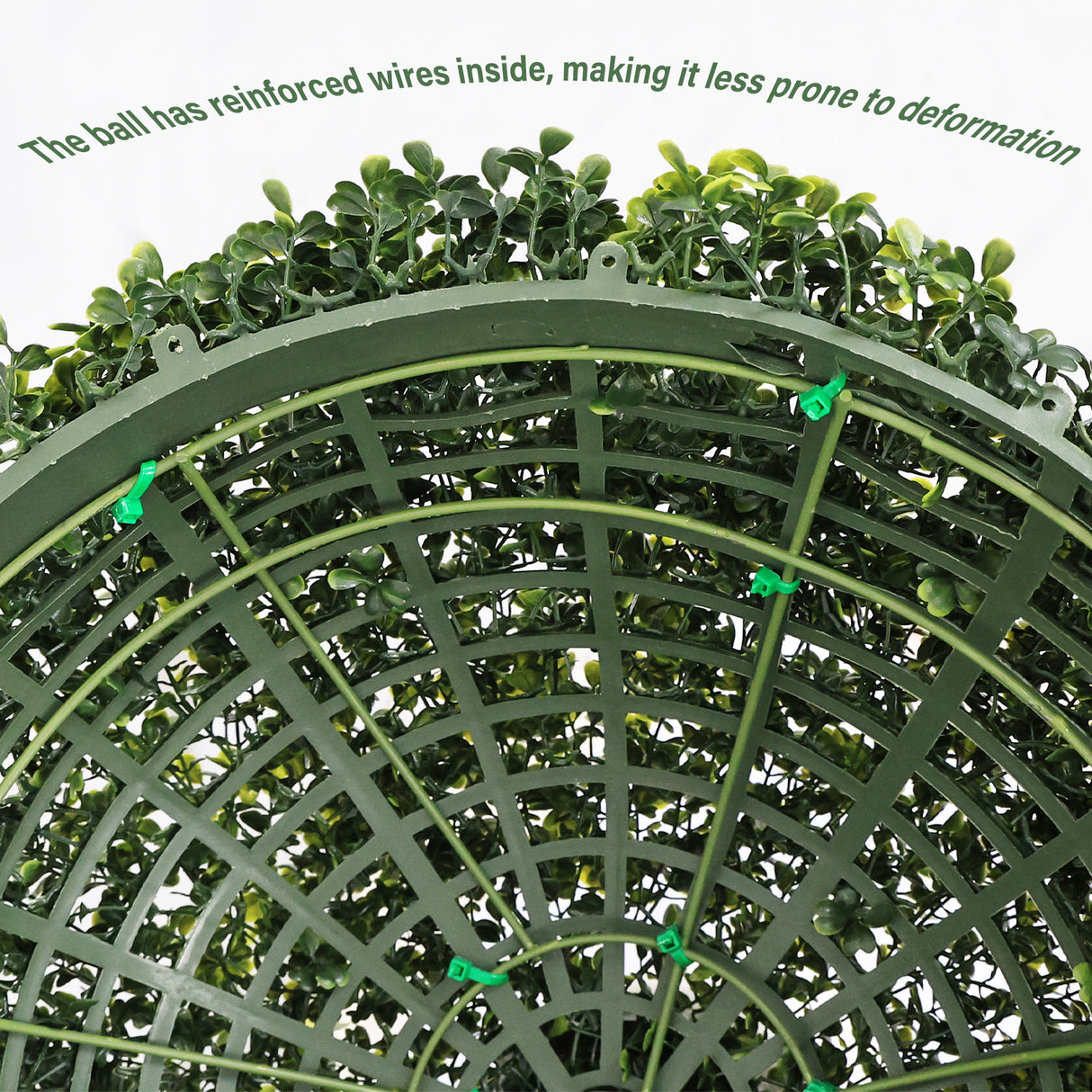 18.5In Dark Artificial Topiary Balls