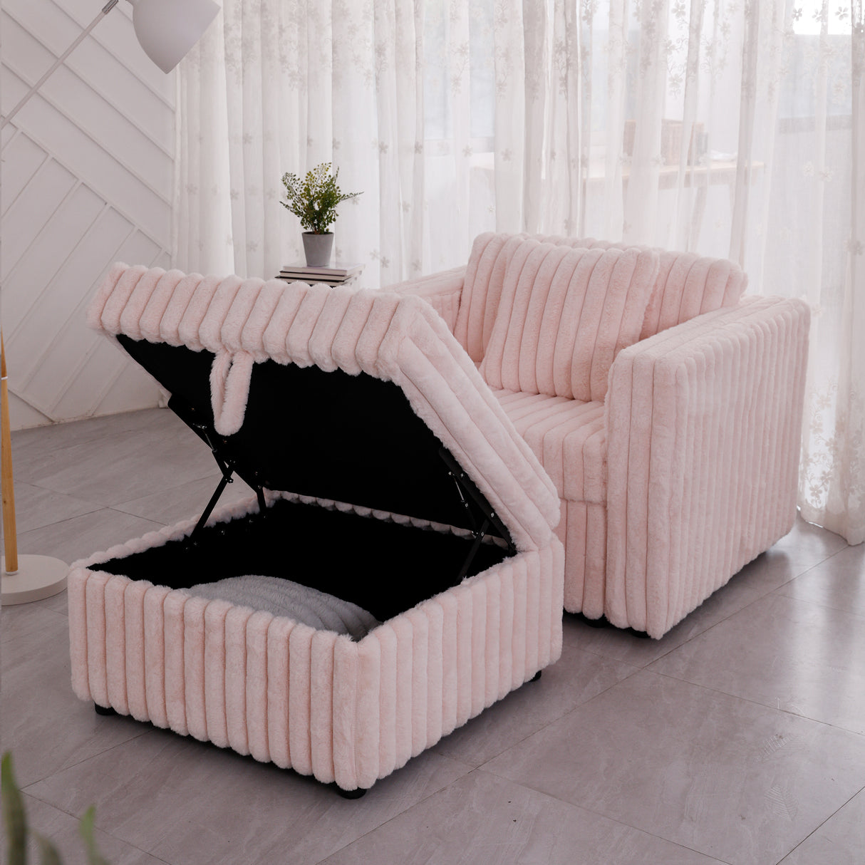 44.9" Soft Modular Sofa Single