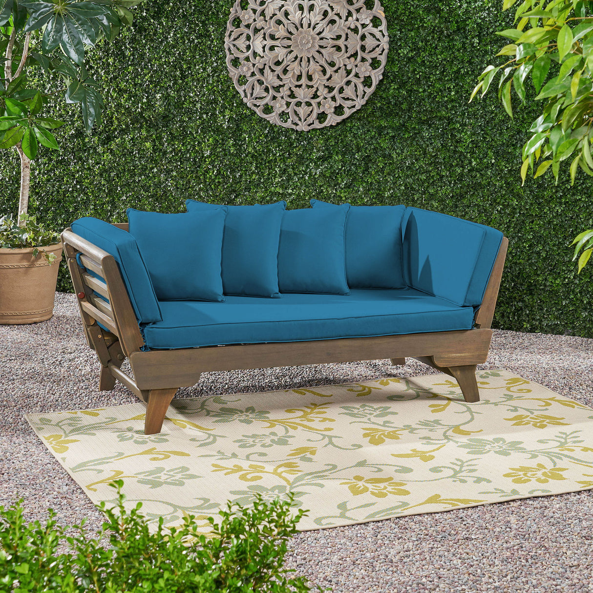Ottavio - Convertible Sofa Daybed With Water Resistant Cushions