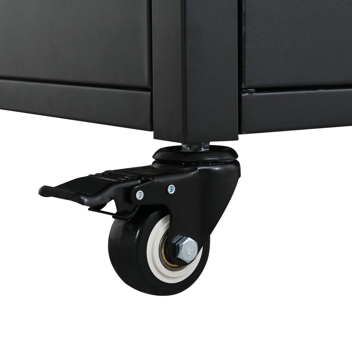 Foldable Outdoor Prep Station BBQ Cart With Trash Rack