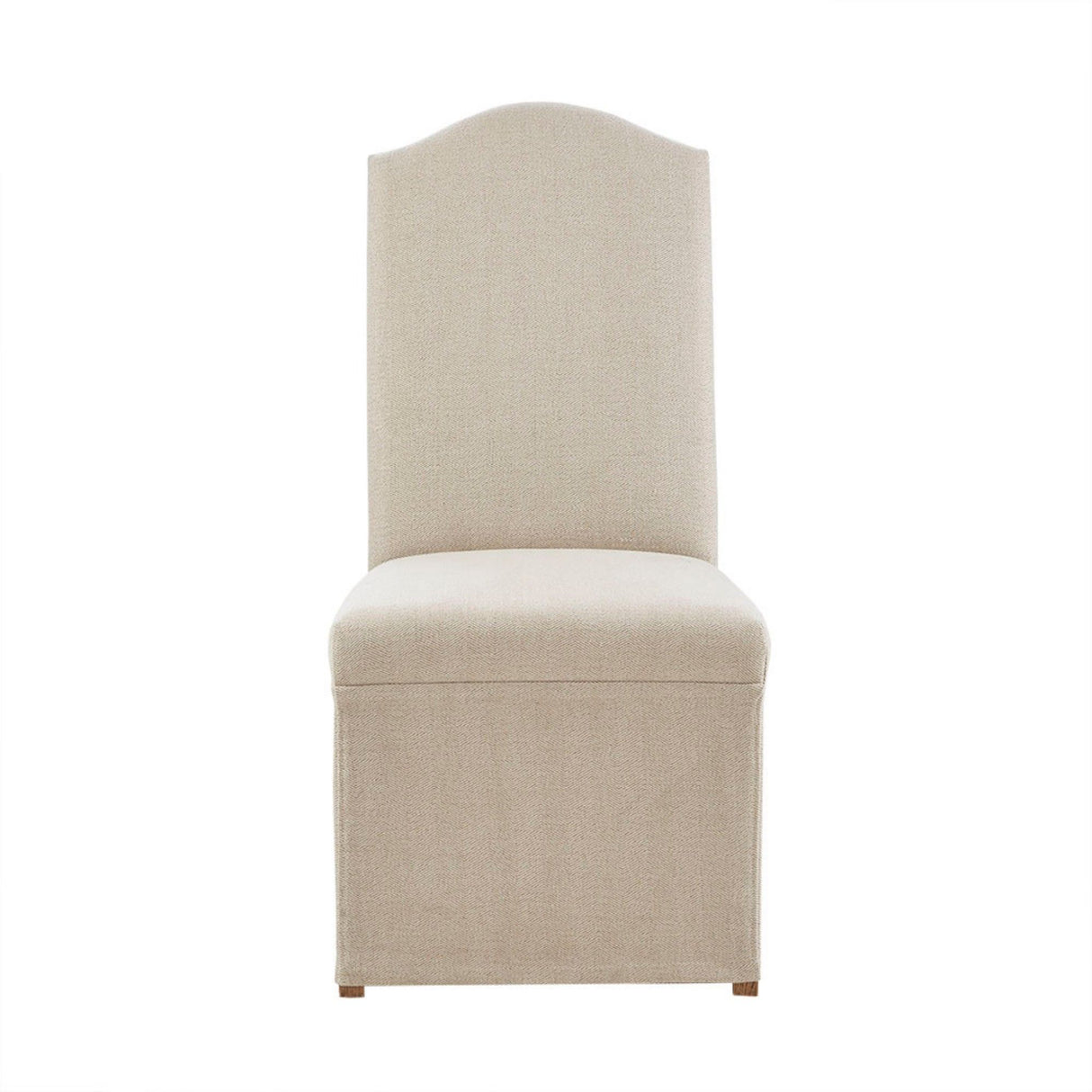 Dining Chair With Skirts (Set of 2) - Beige