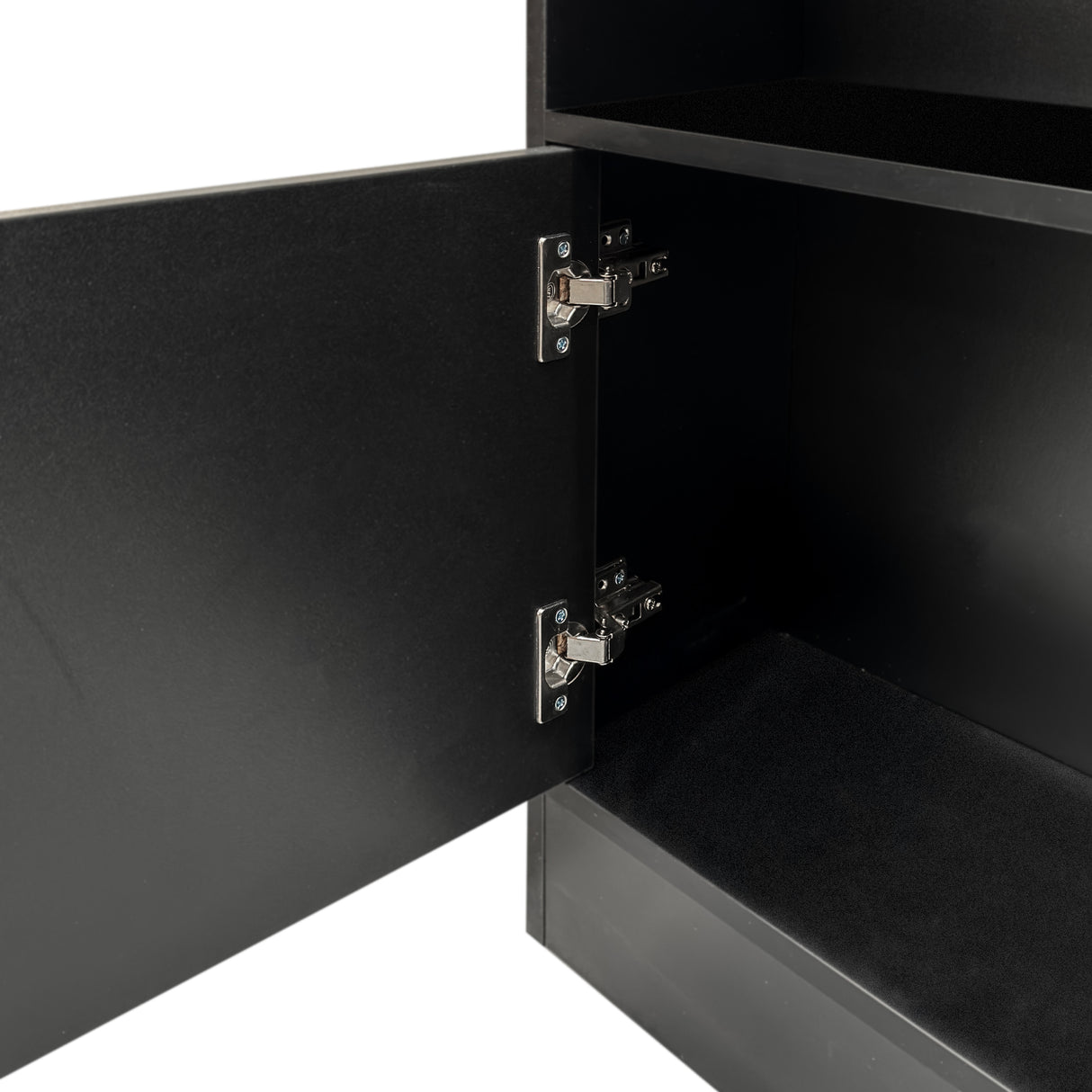 70.87" Tall Bookshelf with 10 Cubes and 3 Doors