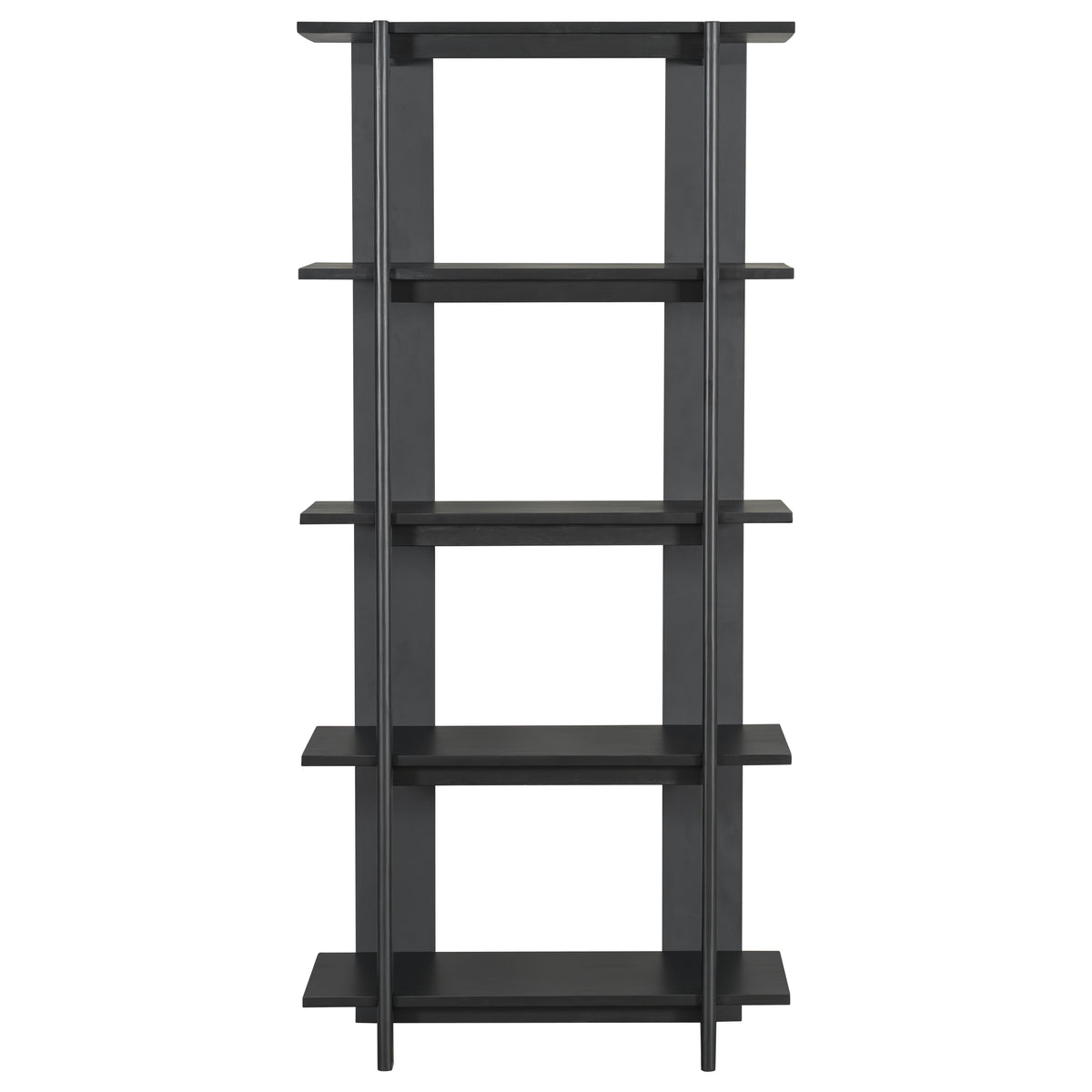 4-Tier Wooden Open Bookcase