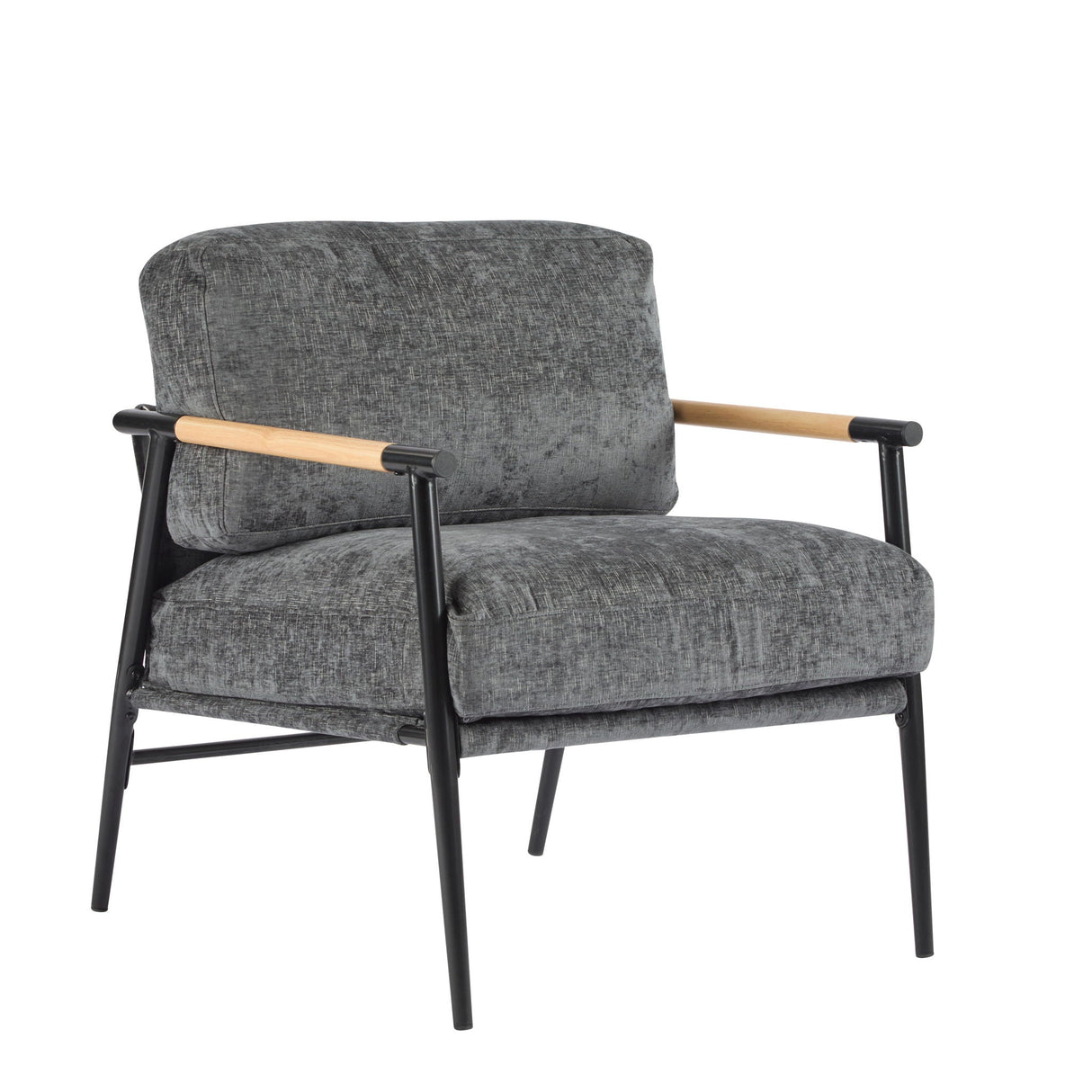 Modern Accent Chair With Plush Cushions, Cozy Seating - Best Buy Furniture