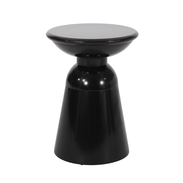 Outdoor Modern Metal End Large Table