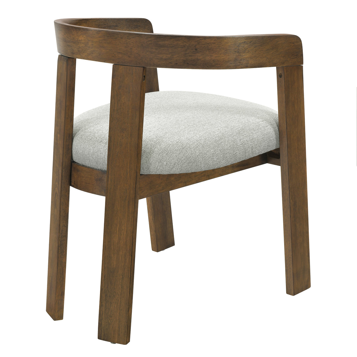 Modern Barrel Dining Chairs (Set of 2)